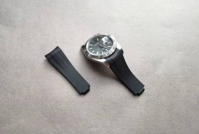 ROLEXES DATEJUST 41mm Rubber Watch Strap