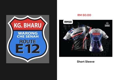 Official T-Shirt WARONG CHE SENAH (WCS ROUTE 12)