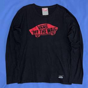 Pre-loved Vans Long Sleeve Tshirt S Size