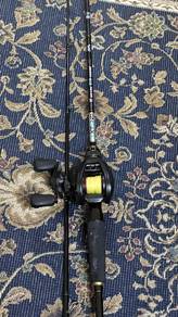 Daiwa pr100 + rod + tali