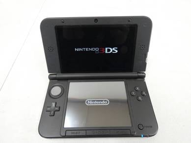 Nintendo 3DS LL Silver Black Tested Working