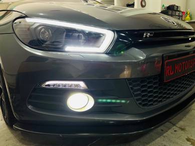 Scirocco led head tail lamp light mirror bodykit