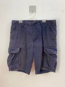 Old Navy Faded Blue Cargo Shorts