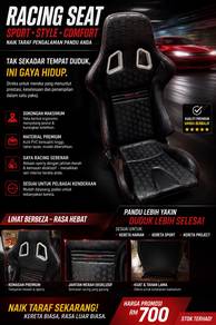 Racing seat car