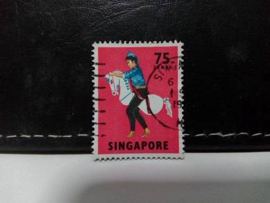 1973 Singapore Stamp Cultural Dance