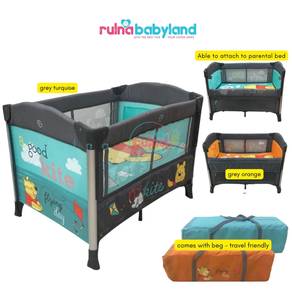 Baby Playpen / Baby Cot Portable Bedside Crib