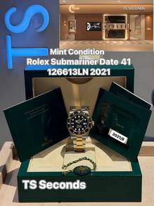 Rolex Submariner Black Date 41 18K 126613LN 2021
