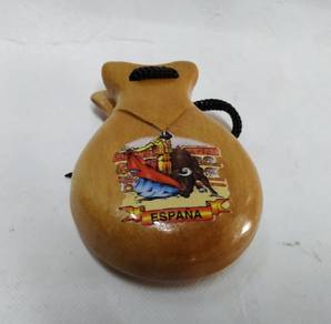 Spanish castanets, Handmade wooden castanets, Flam