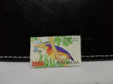 2009 Indonesia Stamp Kingfisher Bird