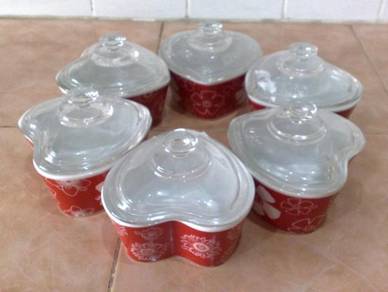 3501 mangkuk kuih vintage kfc cookie bowl 6