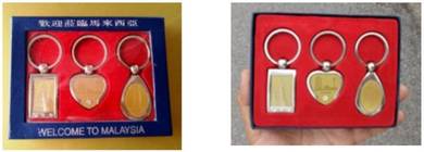 Welcome to Malaysia Keychain set
