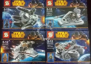 Bricks SY 205 a/b/c/d Star wars series 4pcs