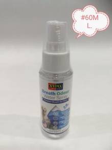 Fido Breath Odour Water Spray 60ml Dog Cat Kucing