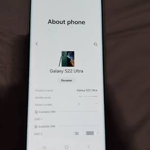 Samsung Galaxy s22 ultra 
