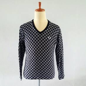 Fred Perry Checked V-Neck Shirt