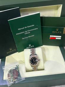 Rolex Lady Datejust 18K 750 Rose Gold Jubilee