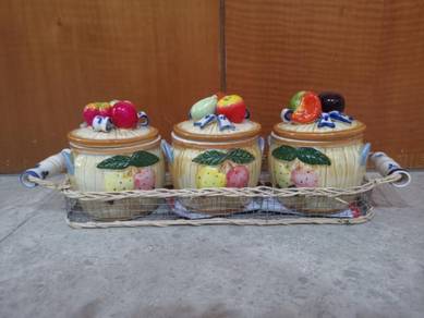 Ceramic Seasonings Jar