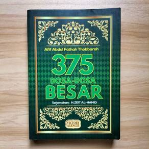 Buku Islam 375 Dosa Dosa Besar Preloved Murah