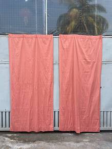 YD56DC Langsir 220x246cm French Pleat Hook Curtain