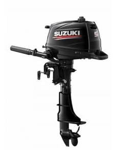 Suzuki 5HP 2-stroke Long Shaft outboard.