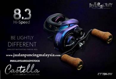 DevilCraft Castella CT70HSW UL Baitcasting Reel