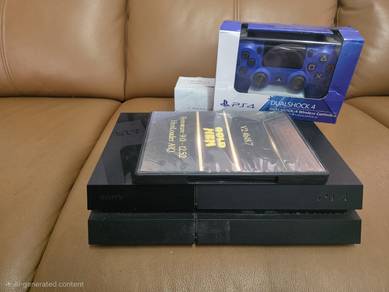 PS4 Fat Jailbreak (GoldHEN) + 1 Controller oem + 