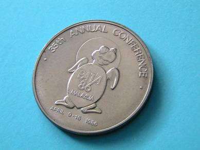 Syiling RM1 Malaysia PATA tahun 1986 [Kod : A2687]