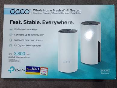 TP-Link Deco M4 mesh system 2 pack