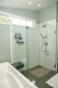 SHOWER GLASS SCREEN PANEL l skrin mandian kering