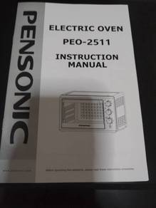 Pensonic Electric Oven 