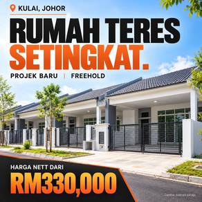 1-storey Terraced House in Kulai,JHR