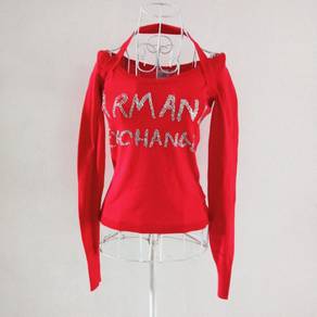 Armani Exchange Red Top