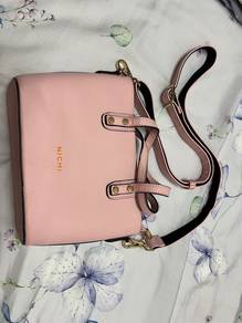 Nichi Pink Handbag Good Condition