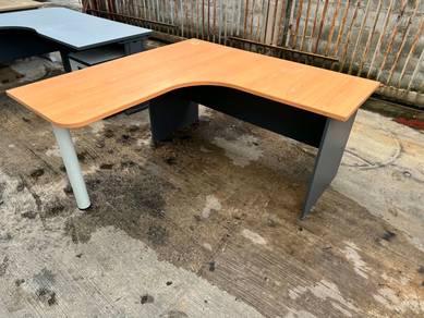 5x5ft Meja L Table Office Manager Executive
