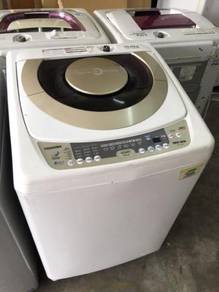 Mesin Basuh 10kg Clean Toshiba Washing Machin Drum