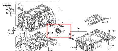 Honda S2000 Fly Wheel Oil Seal 00-09 AP1 AP1.5 AP2