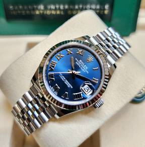 Brand New Rolex Datejust 31mm 278274 Blue Roman