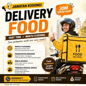 Part Time Rider Food Delivery