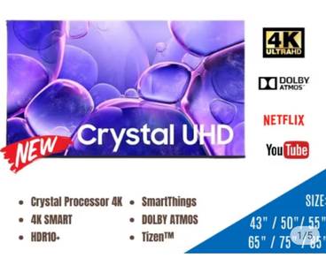 Samsung U 8000 F -TV