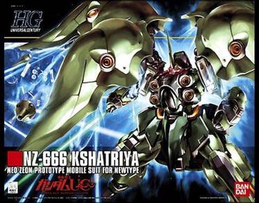 New 1/144 HGUC Kshatriya