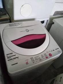 Toshiba Basuh Washing Machine 6.5kg Top Load Mesin