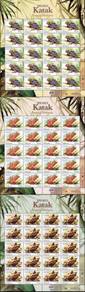 Mint Stamp Sheet Frog Malaysia 2007