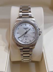 Pre-Owned Longines Conquest Mother Of Pearl