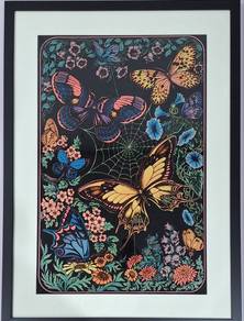 "Garden of Transformation" – Framed Art Print