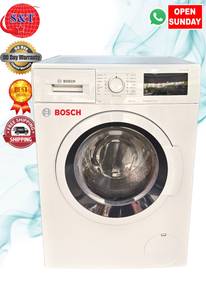Washing machine FROND LOAD 8KG BOSCH WHITE