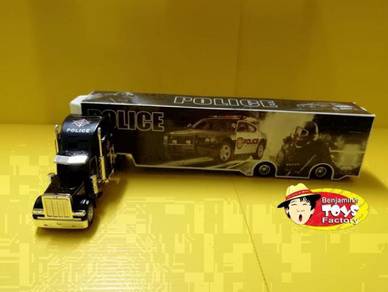 1:64 Police Container Truck scale model