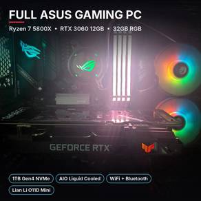 Full ASUS Gaming PC | Ryzen 7 5800X | RTX 3060 🔥