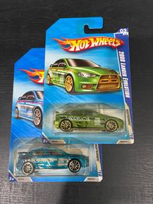 Hot Wheels 2008 Lancer Evolution Nightburnerz Set