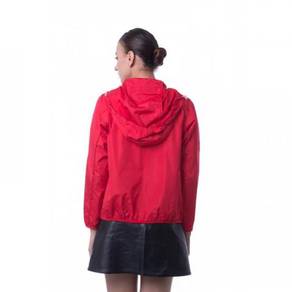 Jaket Hood Hoodie Hoody Jacket Red Merah RJ712