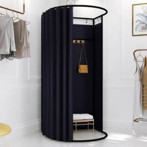 Shirt changing fitting room shop fit change 3